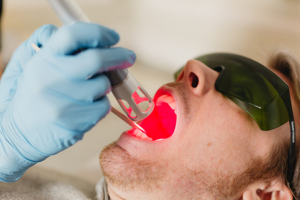 laser therapy for tissue repair and pain, oral mucositis